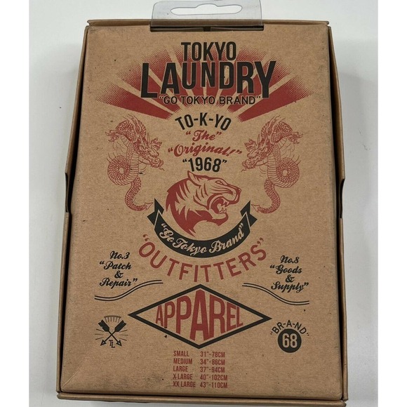 NWT Tokyo Laundry Set of 2 Trunks Sports Boxers Size Small Men’s Blue - Picture 3 of 5